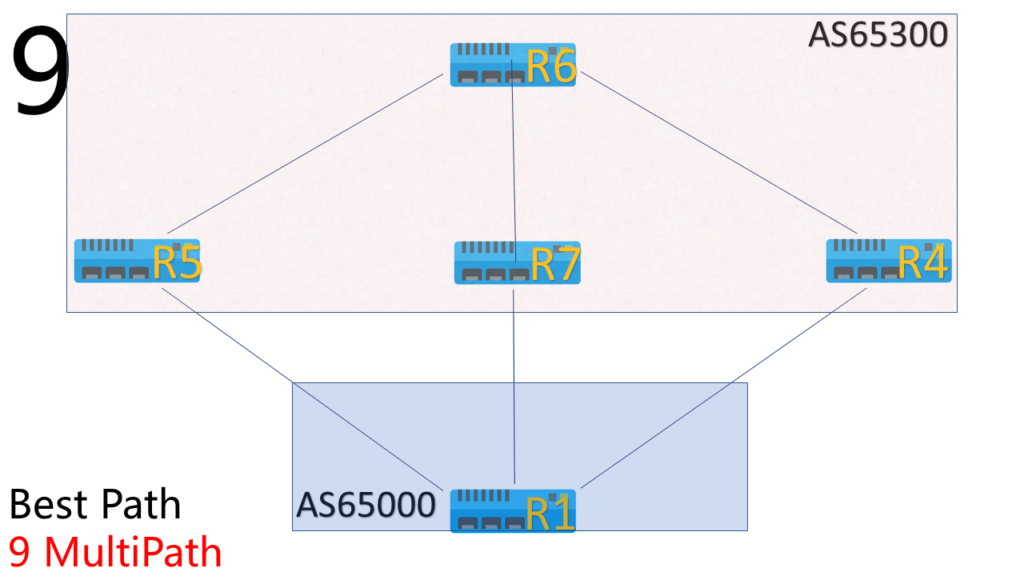 bgp priority 6 Multipath