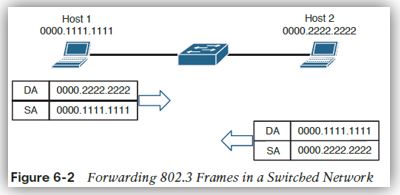 forwarding 802.3 frame
